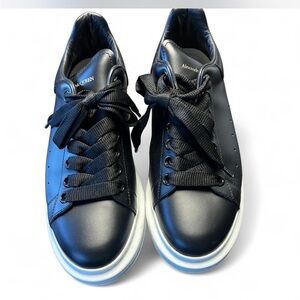 Alexander McQueen Black and White Women's Sneakers